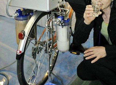 Un vélo qui purifie l'eau