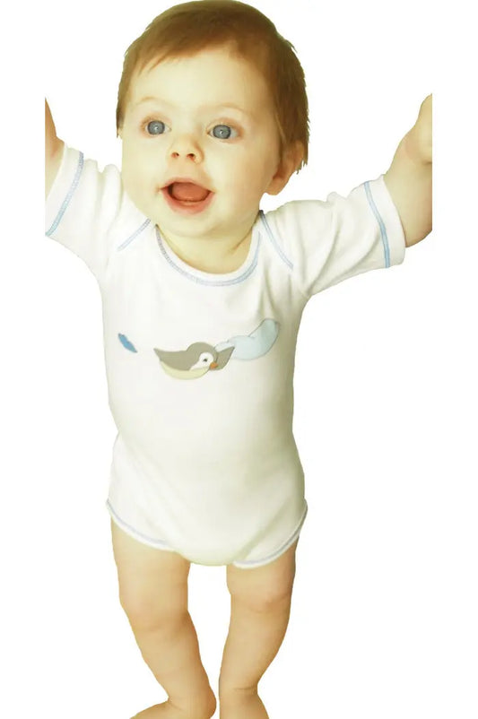 Body Bébé Manches Courtes Pima Coton bio Peau Ethique