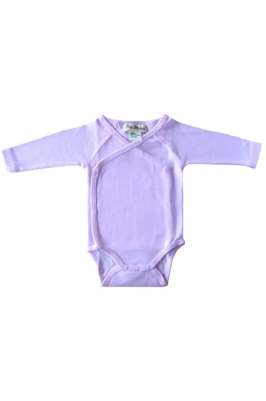 Body Croisé Manches Longues Coton bio Peau Ethique