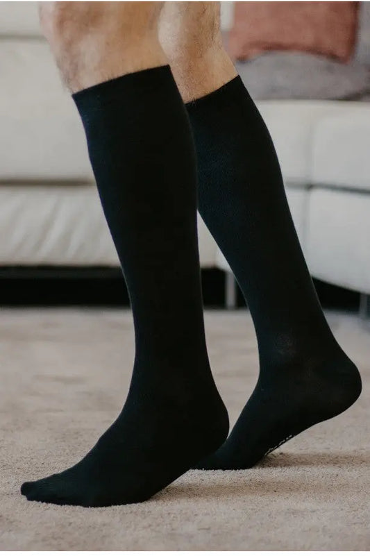 Chaussettes hautes coton biologique Peau Ethique