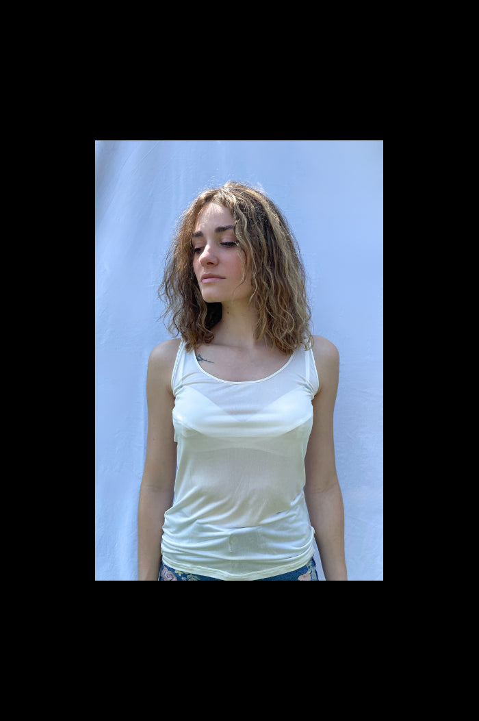 Débardeur en soie, lingerie soie, sous-vêtement soie, tee-shirt soie, laine et soie, soie bio
