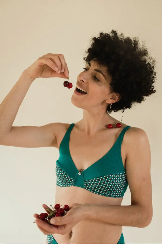 Soutien-gorge sans armatures coton biologique Nina