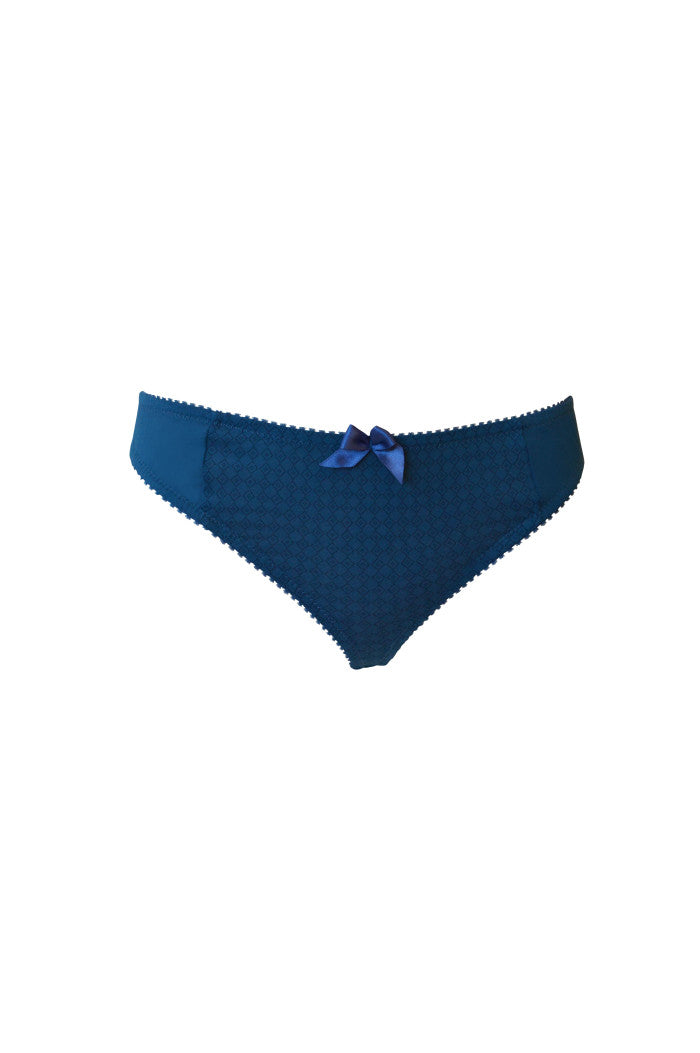 String bleu, string coton bio, string coton, tanga coton, tanga bio