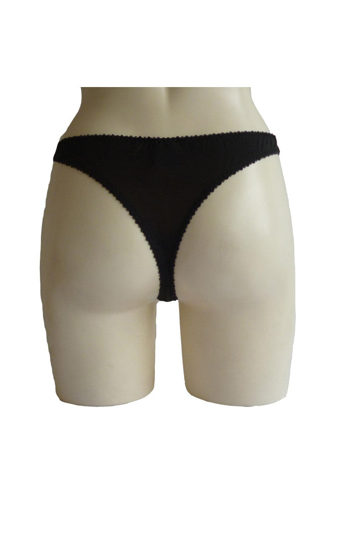 String Soie, tanga soie, lingerie soie, dessous en soie, lingerie sexy