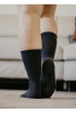 Chaussettes bouclettes coton biologique, chaussette de sport, chaussettes rando, chaussettes grise