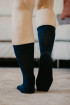 Chaussettes bouclettes coton biologique, chaussette de sport, chaussettes noires