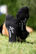 chaussettes de sport, chaussettes noir, chaussettes coton bio