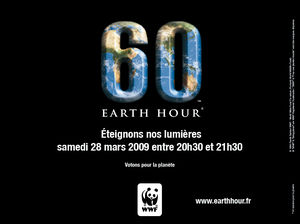 1 heure pour la planète ...