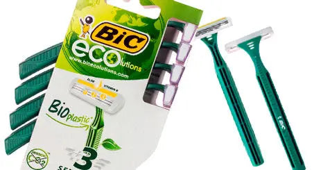 Des rasoirs jetables se prétendant écologiques… Peau Ethique