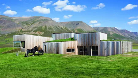 Islande : Une maison passive Peau Ethique