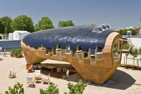 The FabLab … du bois et du soleil