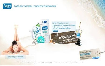 « Un geste pour votre peau, un geste pour l’environnement »