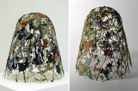 Des fleurs séchées deviennent des œuvres d’Art ! Peau Ethique