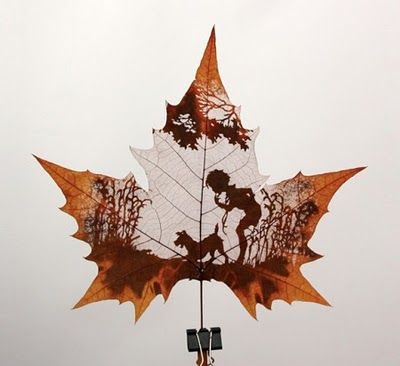 Des feuilles et de l’Art