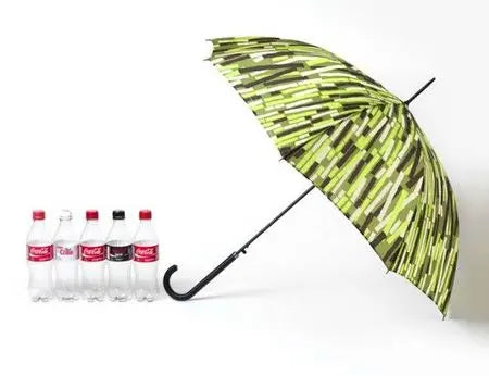 5 bouteilles = un parapluie Peau Ethique