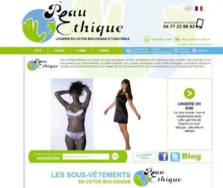 Peau-Ethique passe en mode en ligne Peau Ethique