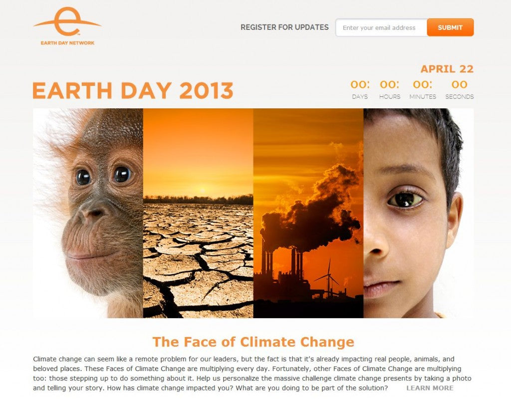 Earth Day …