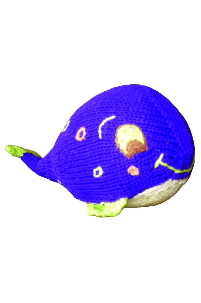Bella - Baleine - doudou en coton bio