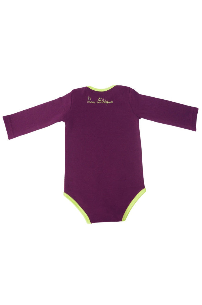Body bébé Manches longues Nature Coton bio