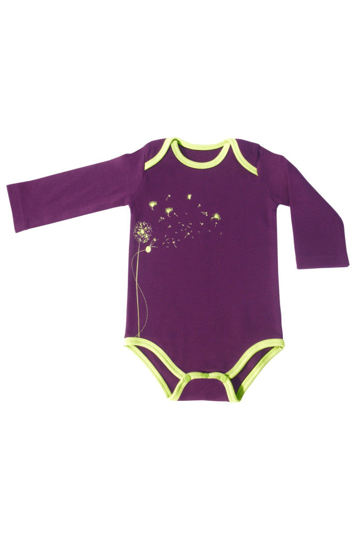 Body bébé Manches longues Nature Coton bio