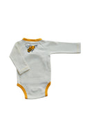 Body Bébé Croisé Manches Longues Abeille, body kimono, body maya l'abeille. 