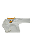 Body Bébé Croisé Manches Longues Abeille, body kimono, body maya l'abeille. 