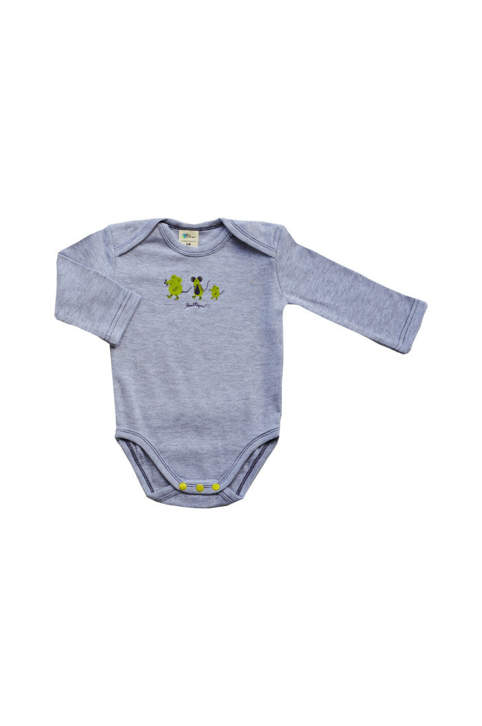 Body Bébé Manches Longues Souris, body bébé, body bio, body