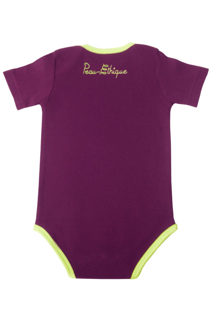 Body bébé Manches courtes Nature Coton bio