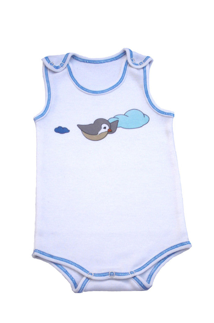 Body Bébé Sans Manche  Pima   Coton bio