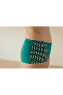 Boxer coton biologique vert