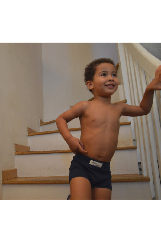 Boxer Garçon en coton biologique, sous-vêtement enfant Peau-Ethique