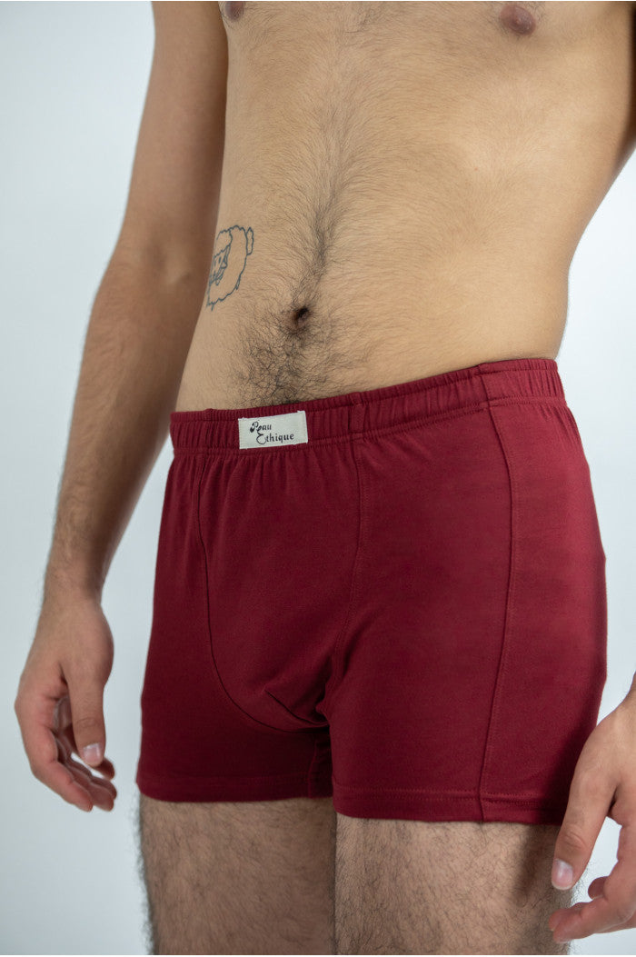 Boxer Homme en coton biologique, sous-vêtement homme, caleçon homme