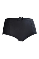 Boxer Sublime coton biologique, boxer dentelle, boxer noir, boxer bio