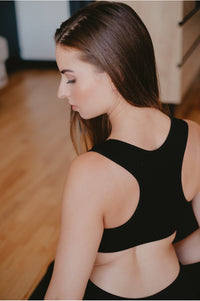 Brassière sport coton, brassiere coton, soutien-gorge coton, brassière prothèse