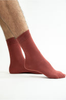 chaussettes coton biologique, chaussettes bio, chaussettes coton, chaussettes homme, chaussettes femme, chaussettes rouge