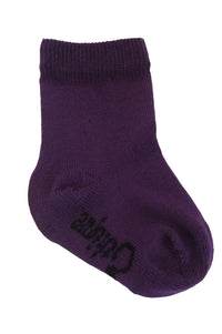 Chaussettes bébé Violet coton biologique, chaussettes bébé, chaussettes bio