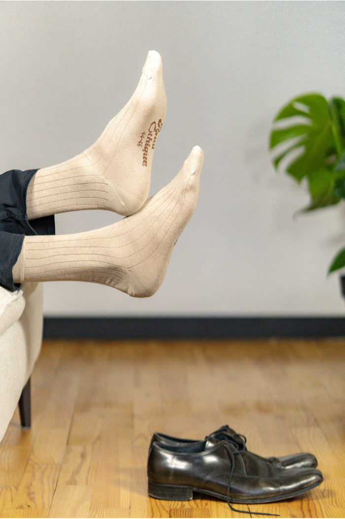 chaussettes luxe, chaussettes classe, chaussettes mocassin, chaussettes de ville, chaussettes durables