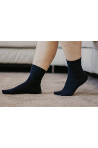 Chaussettes Bleu Marine coton bio