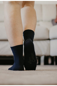 Chaussettes Bleu Marine coton bio