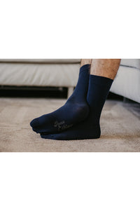 Chaussettes Bleu Marine coton bio