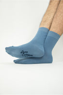 chaussettes coton, chaussettes homme, chaussettes femme, chaussettes bleu, chaussettes bio, chaussettes france