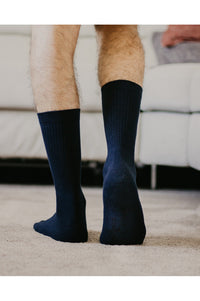 Chaussettes bouclettes coton biologique, chaussette de sport, chaussettes noires