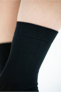 Chaussettes côtelées