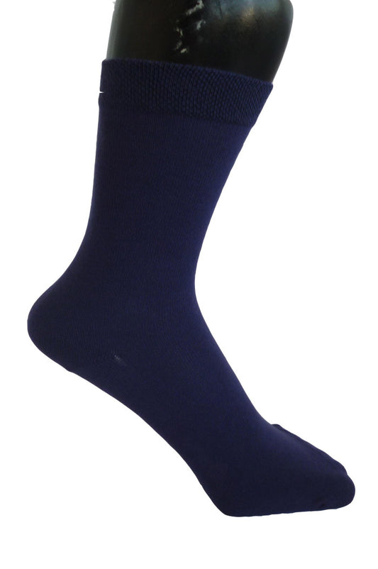 Chaussettes coton bio bleues, chaussettes bio, chaussettes coton, chaussettes Peau-Ethique