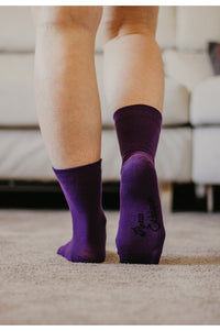 Chaussettes Coton bio, chaussettes bio, chaussettes coton, chaussettes violette, chaussettes homme