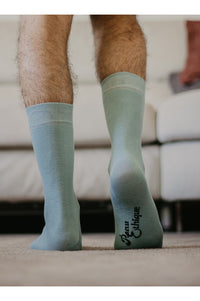Chaussettes en coton biologique, chaussettes homme