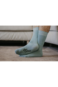 Chaussettes en coton biologique, chaussettes homme