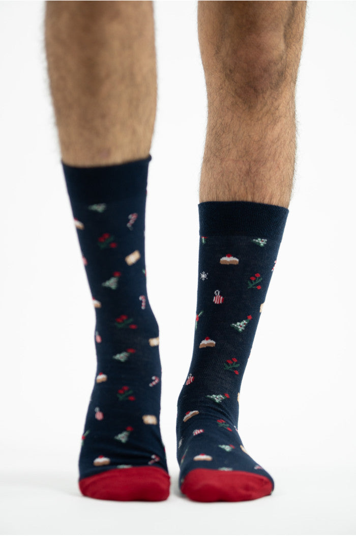 Chaussettes de noël rouge