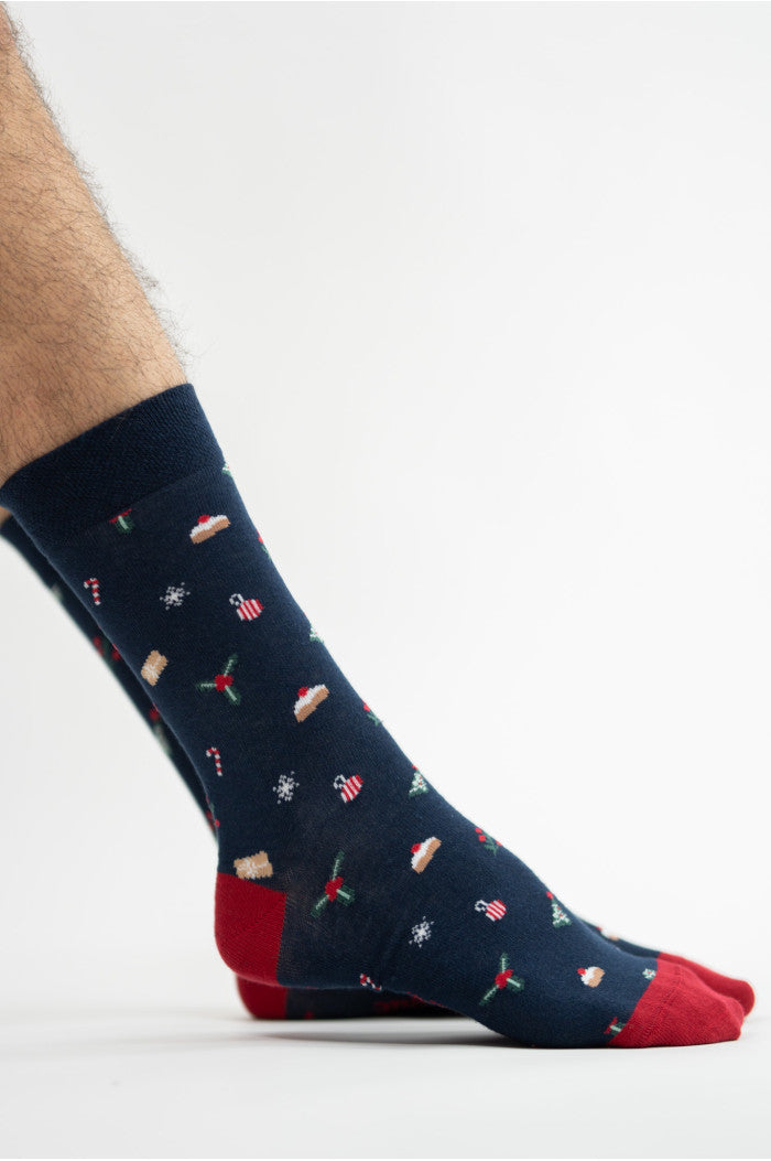 Chaussettes de noël rouge