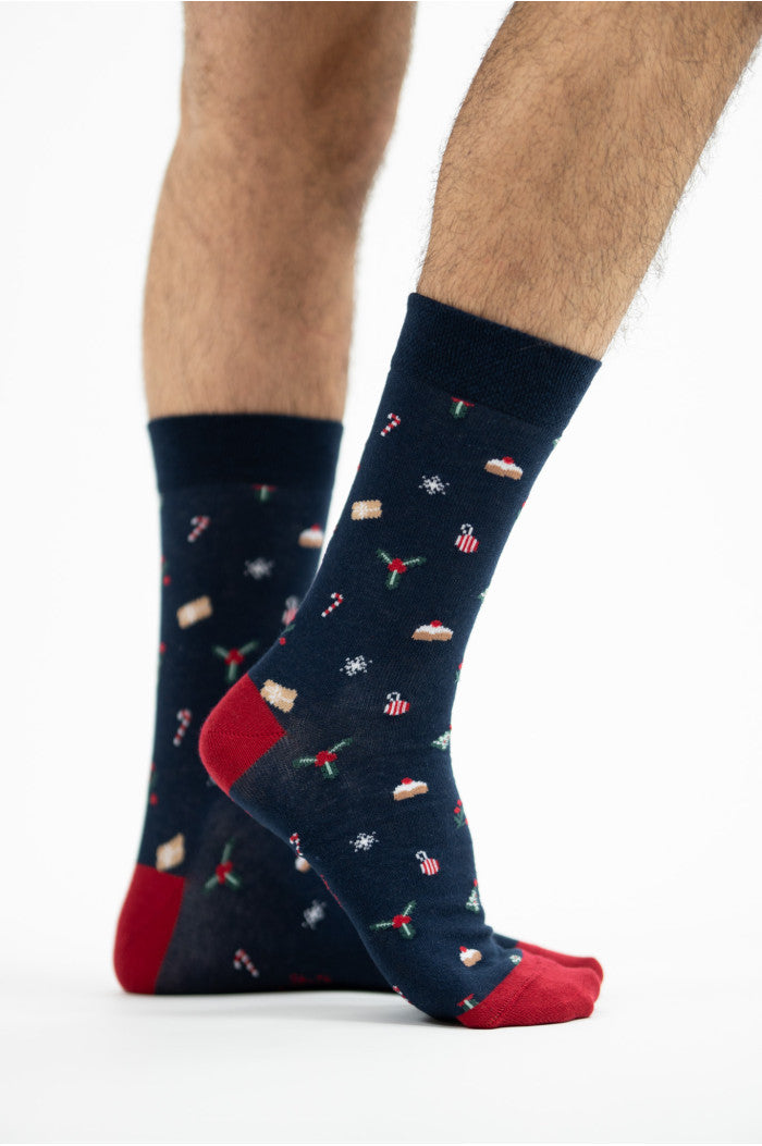 chaussettes de noel, chaussettes cadeau, chaussettes bio, chaussettes pere noël